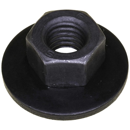 Auveco M8-1.25 Free Spinning Washer Nut 24mm O.D., 25PK 15335