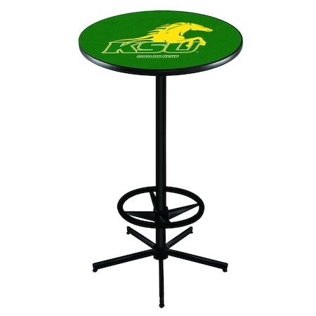 Holland Bar Stool Co 42" Black Kentucky State University Pub Table L216B4236KYStUn