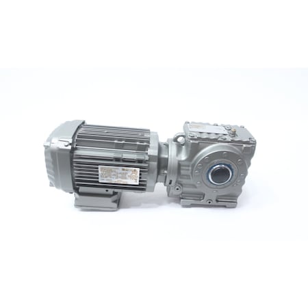 Sew Eurodrive GEARMOTOR 220-230/380-400V-AC 1HP 3PH 15RPM SA57/T DRN80M4/DH