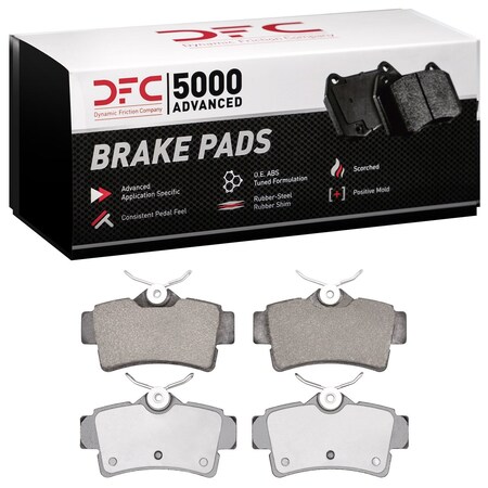Dfc 5000 Advanced, Disc Brake Pad Set, 1551-0627-00