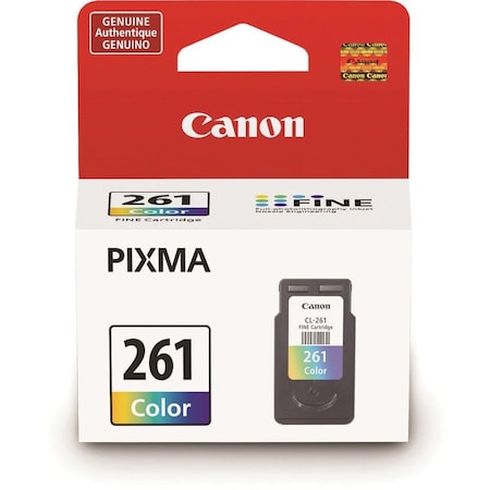 Canon CL-261 Original Laser Ink Cartridge, Color, Laser CL261