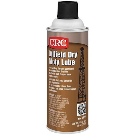Crc 11 oz Oilfield Dry Moly Lubricant 350128492