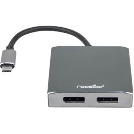 Evolve Premium USB-C to Dual DisplayPort Multi Monitor Adapter EV3572315