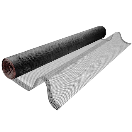 Boen Safety Netting, Black, FR, 4ftX150ft SN-20006