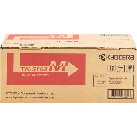 Kyocera Magenta Toner Cartridge 12K YLD 1T02NTBUS0 TK5162M