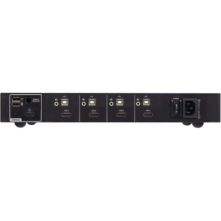 Aten 4-PORT USB HDMI SINGLE DISPLAY PP4.0 SECURE KVM CS1184H4