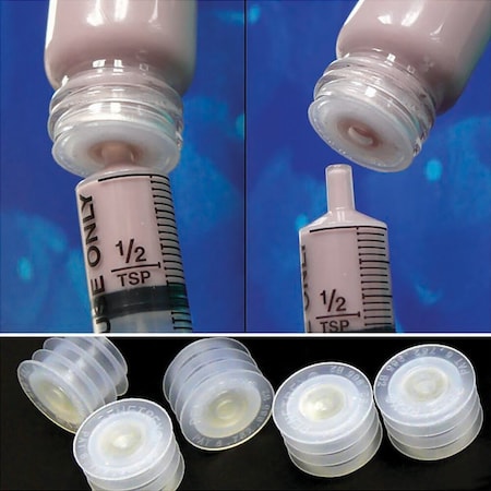 Jorgensen Laboratories StaySafe Self-Sealing Bottle Closures, 50PK J1080