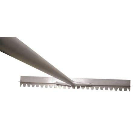 Kraft Tool Kraft Tool 42" Asphalt Lute w/Flat Teeth w/7' Handle GG842F