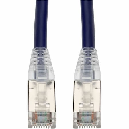 Add-On 60FT PURPLE CAT 6 SHIELDED STP PVC ETHERNET CABLE SNAGLESS EASY CLEAR BOOT RJ- ADD-60FCAT6S-PE