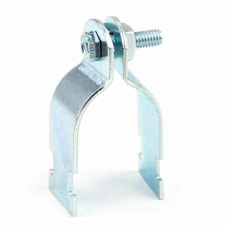 Dottie Clamp, EMT; Strut Use, 1-1/2 in, Steel, Electro Galvanized SC150E