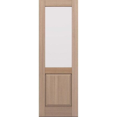 Doornmore G5001, 33.75" x 98" ( 32" Door) Right Hand, Mahogany 1/2 Lite Exterior Door G5001-SW-3296_1_RI