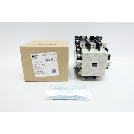 Mitsubishi CONTACTOR 100A AMP 60HP 100-127V-AC S-T100