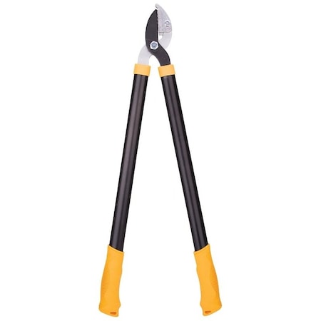 Landscapers Select Anvil Lopper, 1-1/4 in Cutting Capacity, Carbon Steel Blade, Steel Handle, 24 in OAL GL5111