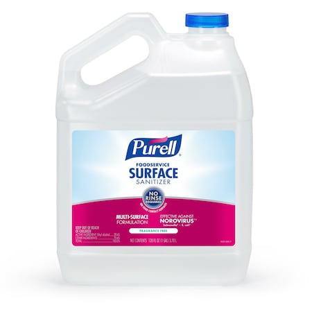 Purell Foodservice Surface Sanitizer, 1gal. Bottle, PK4 4341-04
