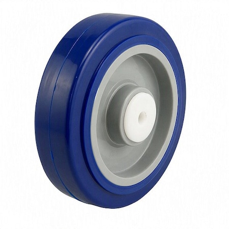 Zoro Select Caster Wheel, 250 lb., 5 in D x 1-1/4 in 1KB23