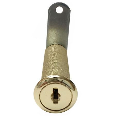 National Lock Key 415 0.81 in. Disc Flex Function Cam Lock - Bright Brass N8061 03 415