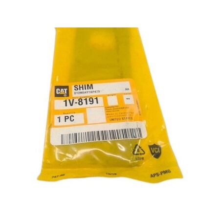 Caterpillar SHIM, CATERPILLAR OEM 1V8191 1V8191