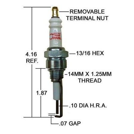Crown Engineering Crown Igniter Repl I-31-1 w/EXT INS CA506U