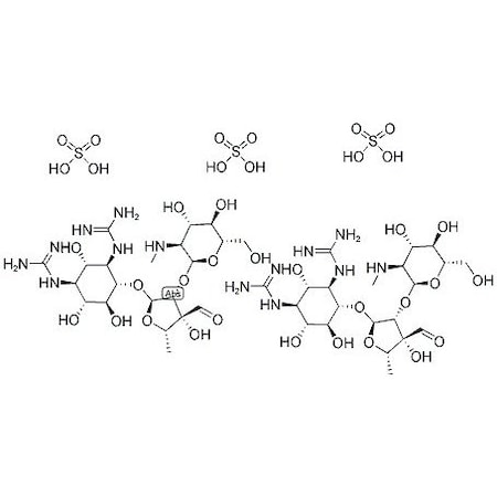 Ak Scientific Streptomycin sulfate, 720 IU/mg, meet EP Specifications (25g), CAS 3810-74-0 M927-25g