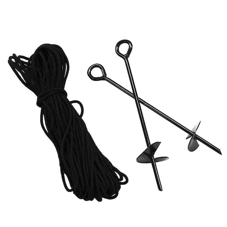 Perfectpatio Anchor Kit with Rope - 8 piece PE433651