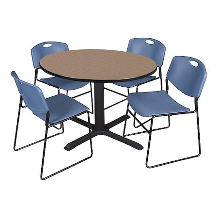 Cain Breakroom Table and Chair Set TB48RNDNO44BE