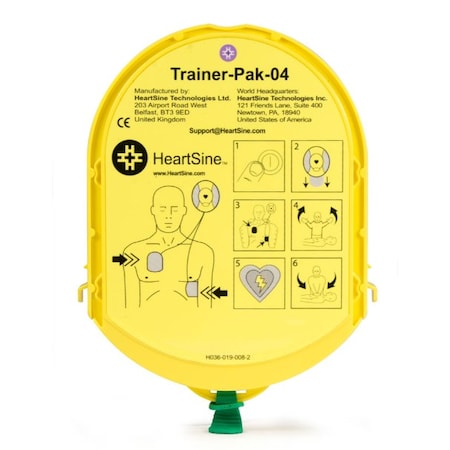 Stryker Heartsine HeartSine samaritan PAD Trainer Pad-Pak w/Winding Reel 11516-000017