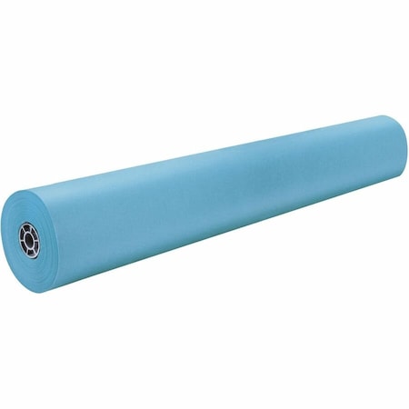 Pacon Rainbow Colored Kraft Duo-Finish Paper, 36inW x 1000'L, Sky Blue 63150