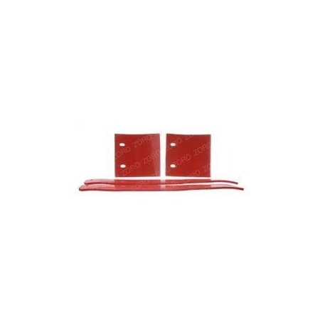 Advance - Nilfisk REPLACEMENT SQUEEGEE KIT, RED GUM 56314860