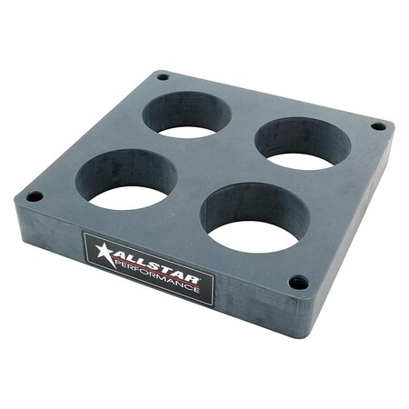 Allstar Performance 1 in. 4500 4 Hole Hi-Flow Carburetor Spacer ALL25994