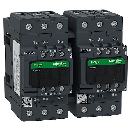 Schneider Electric TESYS D REVERSING CONTACTOR-3P-AC3- lt/ LC2D80ABBE