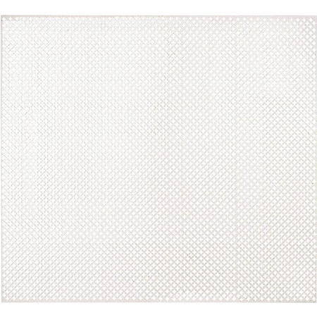 M-D Building Products Decorative Metal Sheet, 36 in W, 36 in L, Cloverleaf Tread, Aluminum, Mill 57166