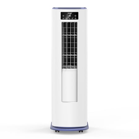 Edendirect 4560 BTU(DOE) Portable Air Conditioner Cools 200 sq. ft. with Dehumidifier, Remote, Sleep Mode ZR-KY-17D1