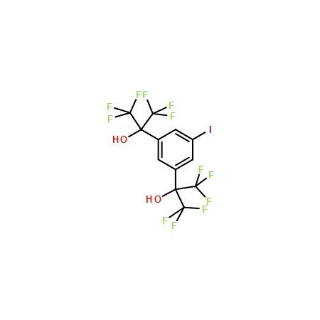 Ak Scientific 3, 5-Bis(1, 1, 1, 3, 3, 3-hexafluoro-2-hydroxypropyl)-iodobenzene (1g), CAS 53173-72-1 5043AE-1g