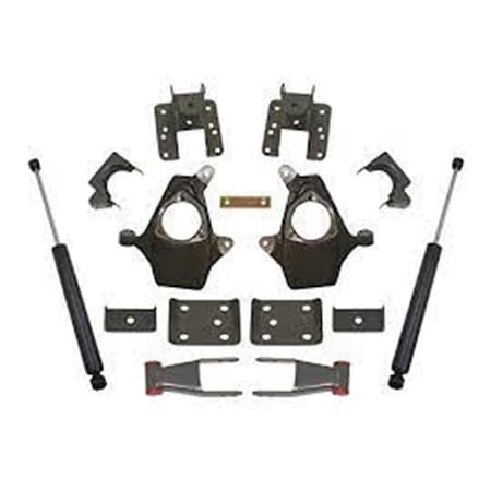Maxtrac Suspension Lowering Kit for 2007-2016 GM 1500 101320 301340 & 2200LL MXTKS331324