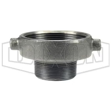 Dixon Tank Transport Reducer, 3 x 2 in Nominal, FNPSM x MNPT, Iron, Domestic 3020-RD-MI