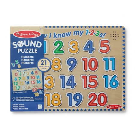 Melissa & Doug Numbers Sound Puzzle 51205