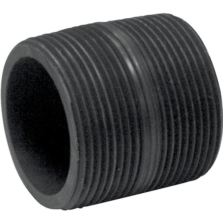 Genova LASCO 215017BC Pipe Nipple, 112 in, PVC, SCH 80 Schedule, 134 in L 215017-BC