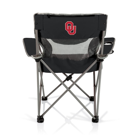 Picnic Time Family Of Brands NCAA Oklahoma Sooners Campsite Camping Chair 806-00-175-454-0