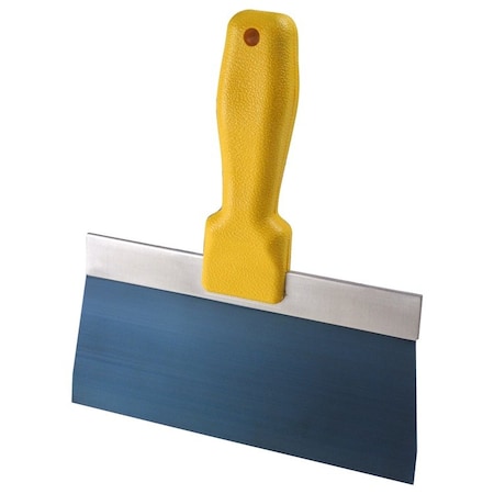 Kraft Tool Kraft Tools 8"x3" Blue Steel Standard Wide Handle Taping Knife DW648