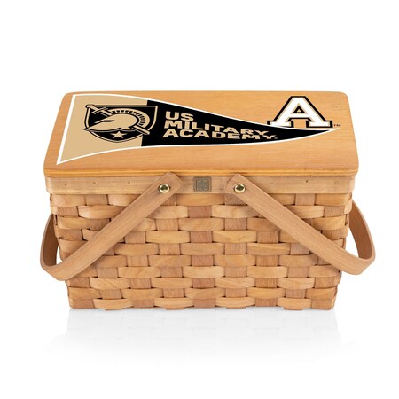 Picnic Time Family Of Brands NCAA West Point Black Knights Poppy Personal Picnic Basket 124-00-299-764-0