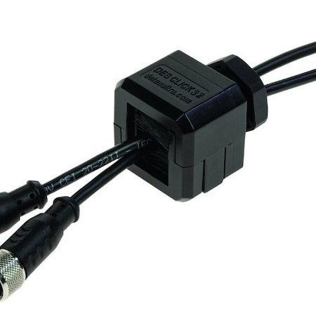 Detas DES Click Z 50 Soplittable Cable Gland w/ Brush, M50x1.5, Black 1731060350