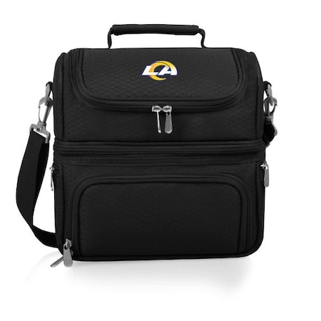 Picnic Time Family Of Brands NFL Los Angeles Rams - Pranzo Lunch Bag Cooler with Utensils 512-80-175-334-2