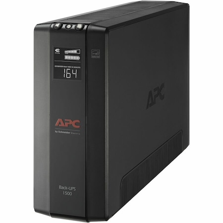 Apc Back-UPS PRO BX Series Compact Tower Battery Backup System, 10 Outlets, 1,500 VA, 789 J BX1500M