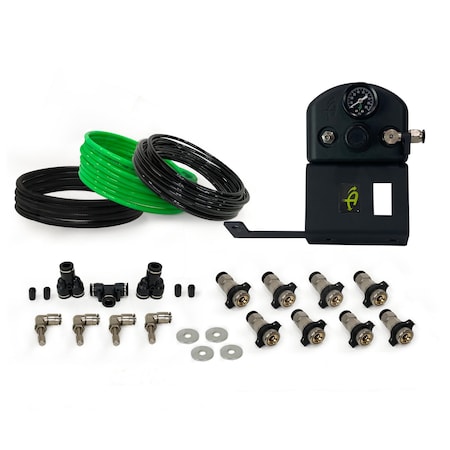 Overland Vcl Tire Inflation System, Universal; Use To Set Air Pressure Up To 4 Tires Simultaneously; Mounts 237-1620