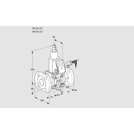 Honeywell Kromschroder VAS350F/LQ KS88004886