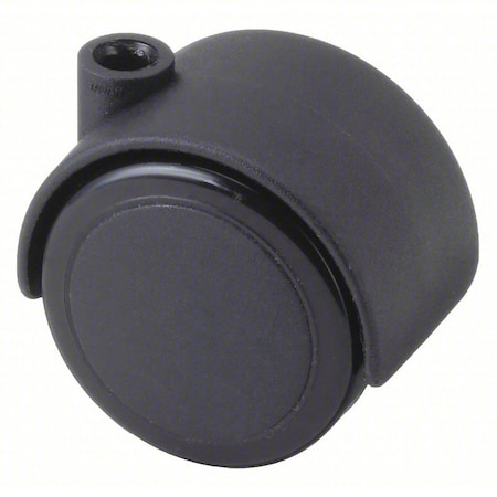 Zoro Select Stem Caster, 75 lb. Load, Black Wheel P3S-NB50G-H