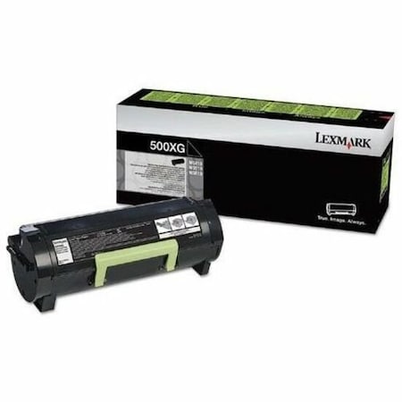 Lexmark 500XG Extra High Yield Return Program Toner, TAA Compliant 50F0X0G