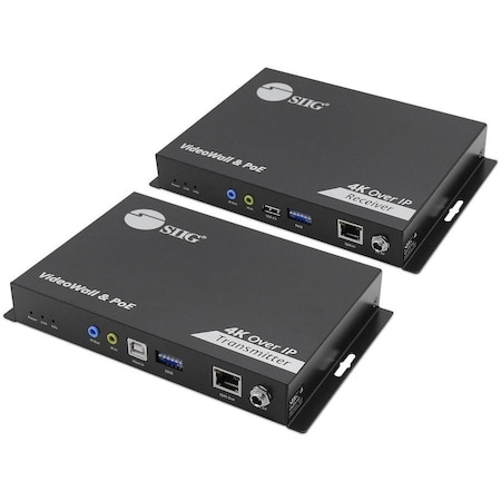 Siig 4K 60Hz Hdmi Over Ip Matrix Kit CE-H28A11-S1