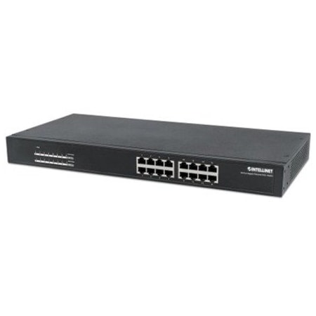 Intellinet Network Solutions Intellinet 16-Port Gigabit Poe+ Switch, 200 Watts Power Budget, Ieee 560993