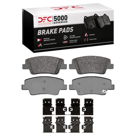Dfc 5000 Advanced Disc Brake Pad Set, 1551-2394-01